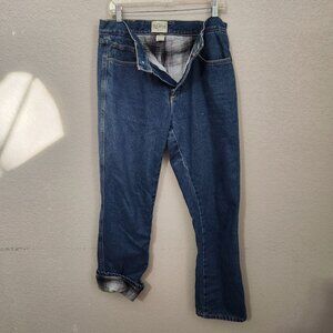 RedHead Jeans 32x34 Blue Denim Relaxed Fit Straight Leg Mid Rise Lined